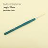 Candy-colored Crochet Hook with Gold-Plated Head - Soft Handle for DIY Sweaters, Shoes, and Hats