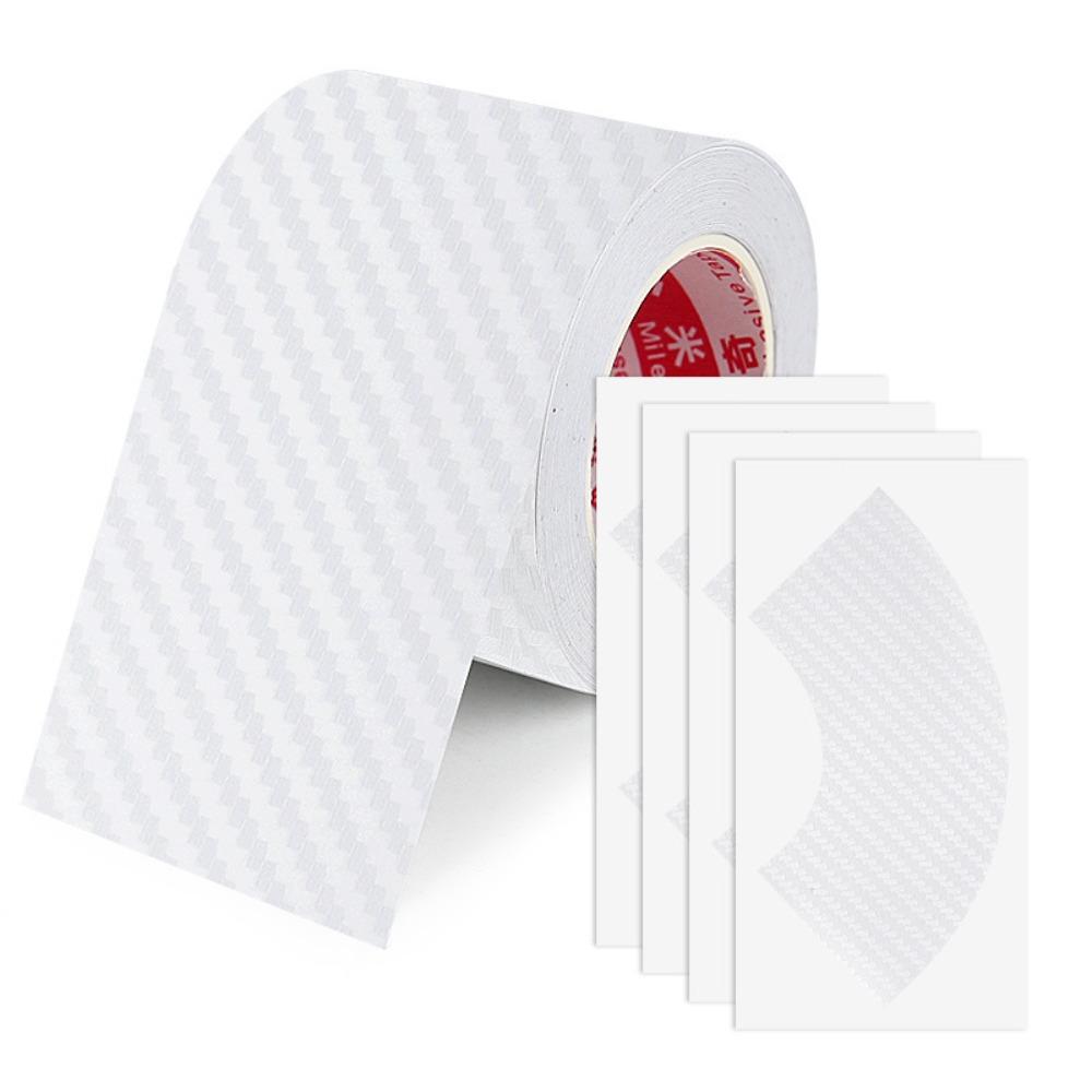 Waterproof Vinyl Tape Roll Adhesive Wrap Tape Decorative Trim Tape Home Decor White -3m*50mm