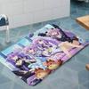 Anime Hyperdimension Neptunia Floor Mat Rectangle Anti-slip Home Soft Badmat Front Door Indoor Outdoor Mat Welcome Doormat