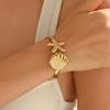 Geometric opening bracelet European and American jewelry summer ocean elements beach vacation wind starfish ring female