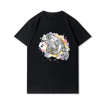 Yaz Grafik Erkek Tişörtleri Anime Erkek Tişörtleri Harajuku Üstler Vintage Kısa Kollu Büyük Boy Unisex Gömlekler