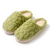 Autumn and winter new plush thermal cotton slippers women's indoor home non-slip household couple plush slippers men's winter