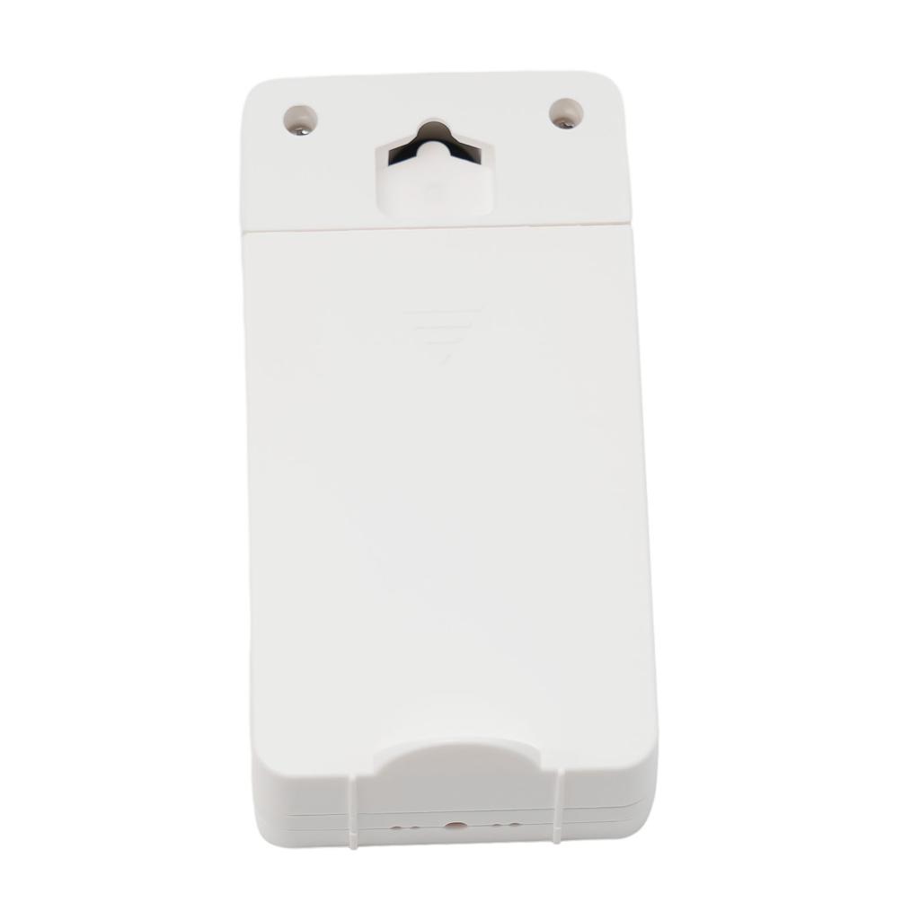 FanJu Weather Station Wireless Sensor  1Wireless Thermo Sensor  433 92MHz RF Frequency  White Plastic Material