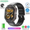 SACOSDING Rugged GPS Smart Watch 2.01" HD Screen 3ATM Waterproof Bluetooth Call Men Smartwatch GPS Positioning Compass Flashlight