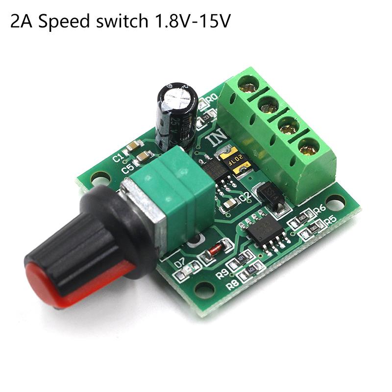 

ШІМ Регулятор швидкості двигуна постійного струму 2A 3A 5A 10A 90W Перемикач регулювання швидкості Функція перемикача 1803Bk 1203Bk Регульований модуль Функція перемикача A1