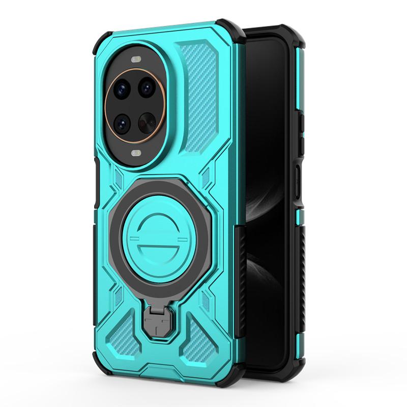 

For Huawei Nova 14 Ultra Case Huawei Nova 14 Ultra Cover Holder Magnetic Wireless Charging Protective Phone Cases Nova 14 Ultra Huawei nova 14 Ultra зелёный