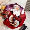 Christmas Gift Halloween Theme Bear Truck Coca Cola umbrella is suitable for all seasons, including home travel and outdoor activities Y3