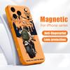 Mountain Waves Print Case For iPhone 17 Pro Max Magnetic For Magsafe Hybrid TPU+PC Matte Cover For iPhone 16 15 14 13 Pro Max