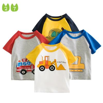 Summer Children's New Short-Sleeved Boy T-shirt Cartoon Clothes