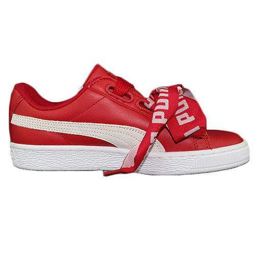 PUMA Basket Heart De 'Red White' Women's 364082-03