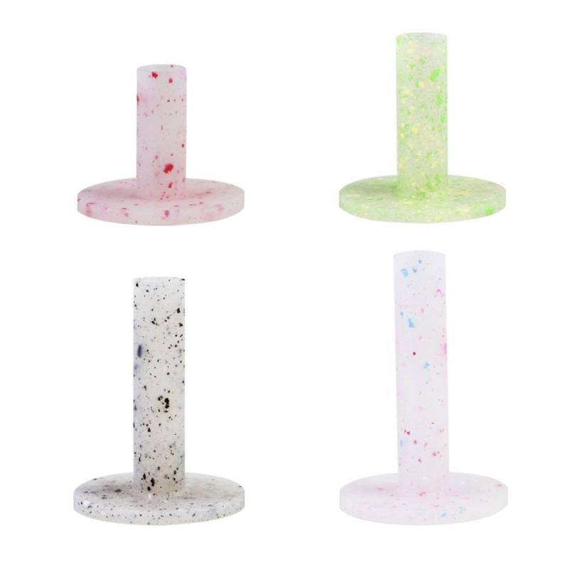 4 Stück Universelle Gummi-Golf-Tees Stabiler Trainingsballständer Golfball-Tees Outdoor-Golfsportzubehör Einfach zu verwenden