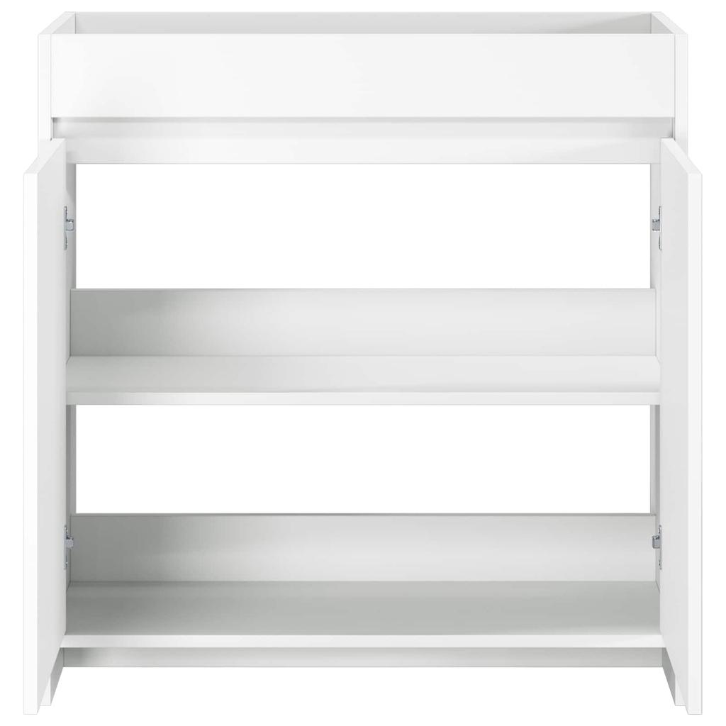 Bathroom Vanity Unit White 78.5 X 37.5 X 81 Cm Particleboard