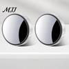 Safety Rear View Mirror 1 Pair Car Rearview Blind Spot Mirror, 360 Degree Adjustable Suction Cup Small Vehicle Parking Assist Round Convex Glass Wide