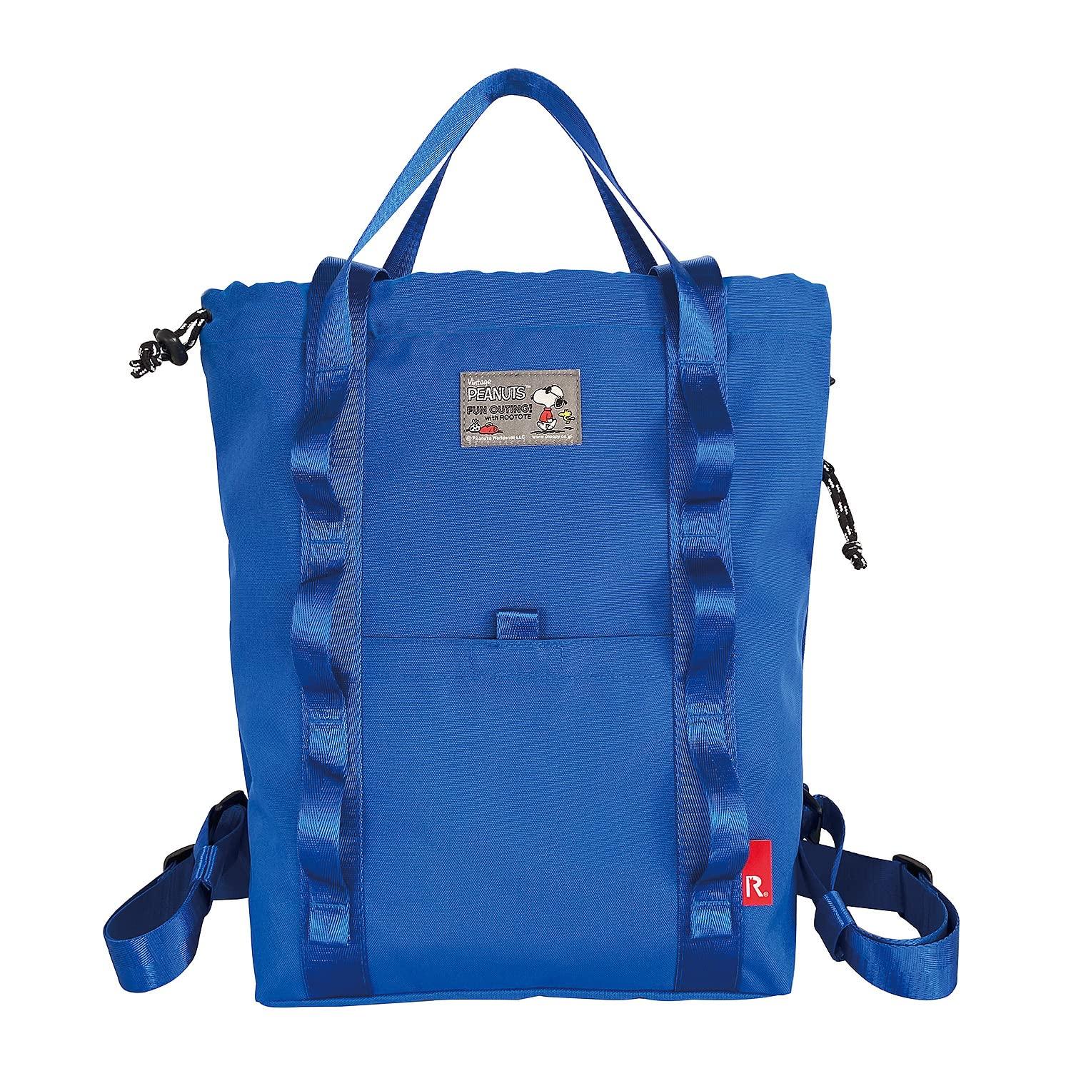

8322 Backpack type tote bag Snoopy SNOOPY IP Theoru PEANUTS 8K [Routeto] (Blue) синій
