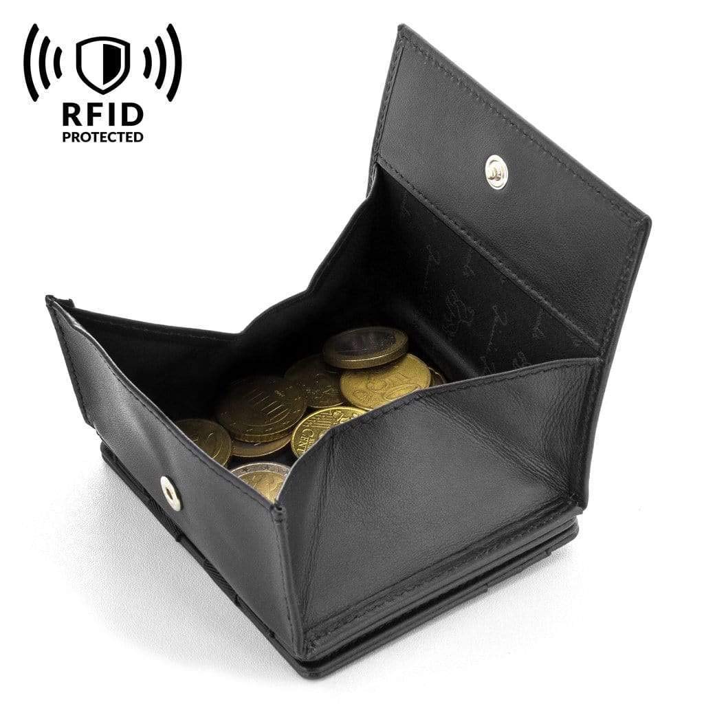 Jaimie Jacobs FLAP BOY Compact Wallet [Official Import] (Exclusively Distributed In Japan) (Black)