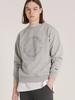 LA MAISON STUDIO Unisex Shield Pattern Sweatshirt Melange Grey (Fcd1Ts103M)