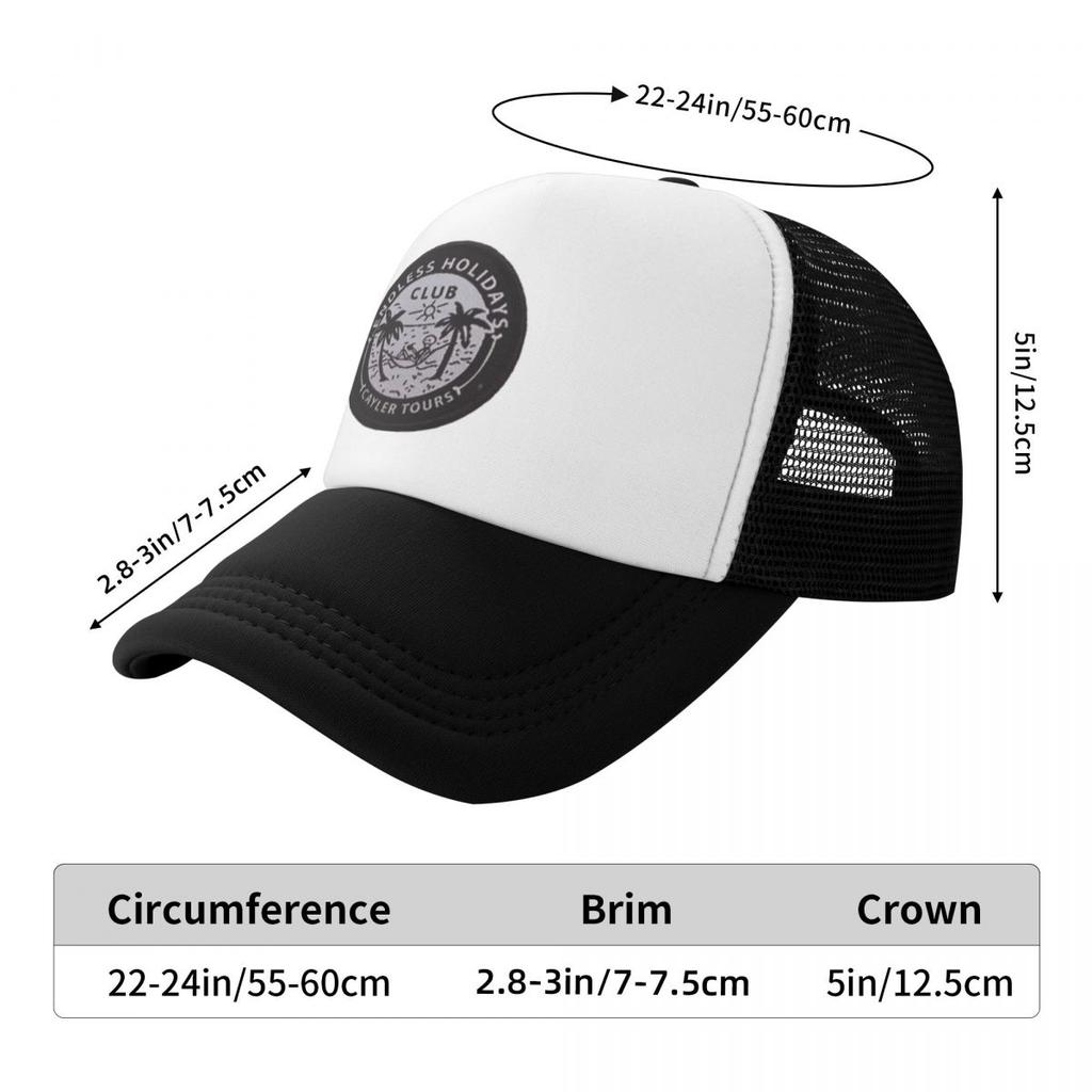 Holliday Coconut Tree Club Party Sport Mesh Baseball Caps For Mens Personalized Male Beach Golf Hat Peaked Cap