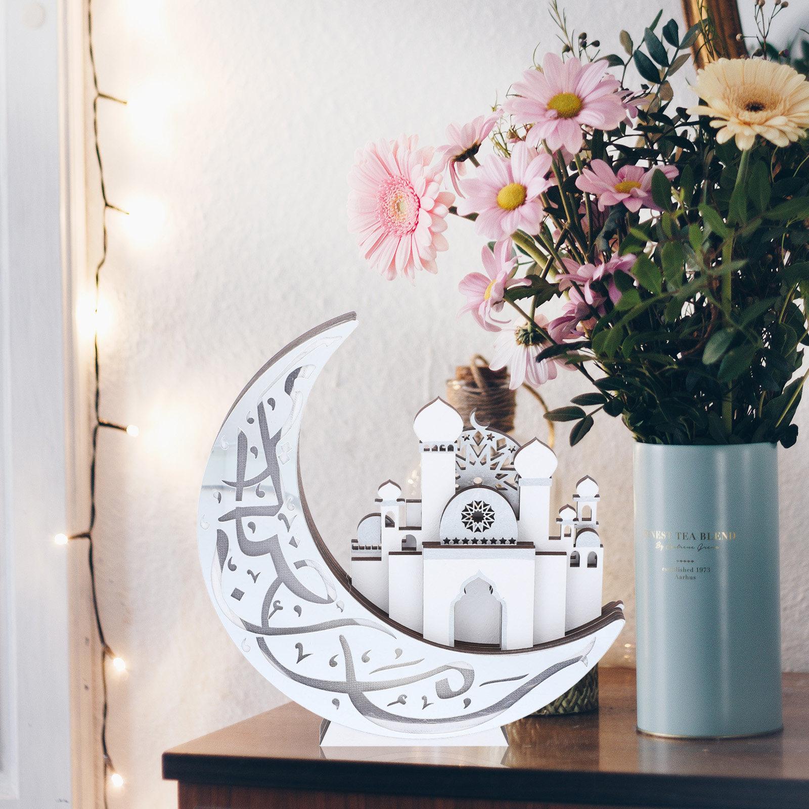 

Eid Mubarak Wooden Light Ramadan Decorative Lamp Hanging Ornament Ramadan Lights Party Home Ornament Festival Light Pendant China Mainland