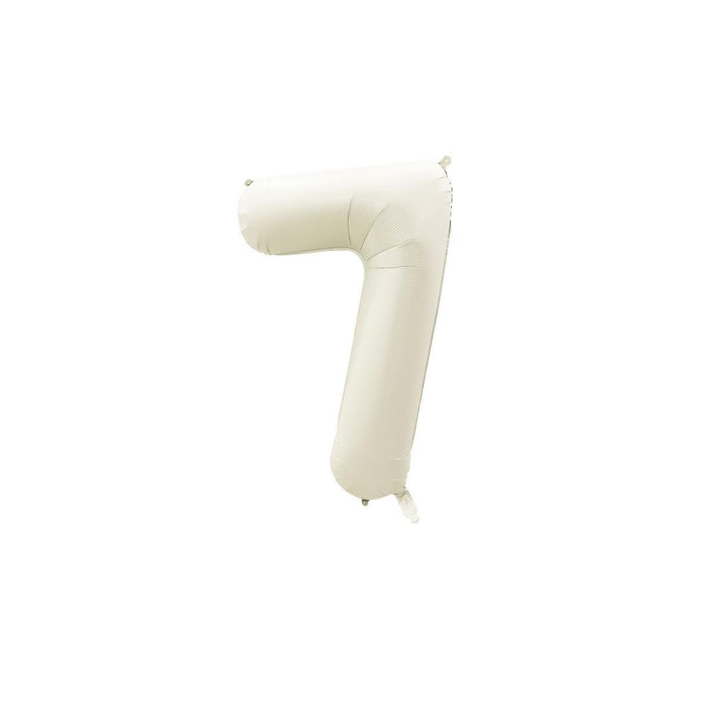 32-Inch Gradient Color Aluminum Foil Number Balloons - US Version