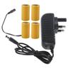 6V LR14 C Battery C Size Battery Eliminators Cable Replace 4Pcs 1.5V C