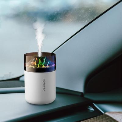 Humidificateur d'air Silencieux Compact Personnel de Bureau avec Lumière pour Chambre Voiture Salle de Bain Pièce