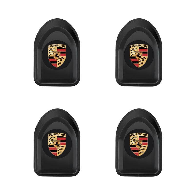 Mini háčiky na auto Čierne samolepiace neviditeľné háčiky Držiak na uloženie do interiéru Pre Porsche Boxster Cayenne Panamera Macan Cayman 911 918 996 917 991