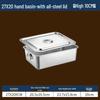 Versatile 304 Stainless Steel Rectangular Food Pan with Lid