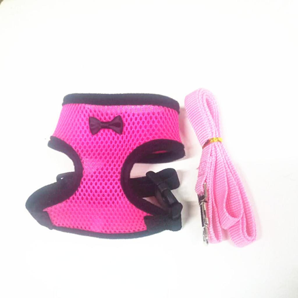 Breathable Pet Vest Harness for Cats and Dogs Adjustable Mesh Chest Strap Soft Lightweight Durable Vest for Small Medium Pets