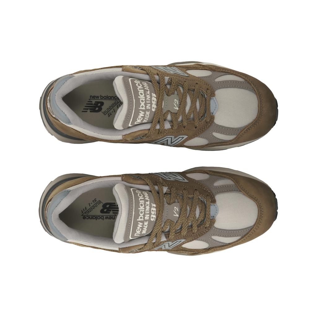 New Balance 991v2 Fabriqué en Angleterre Coco Mocca Baskets Homme Marron U991TB2