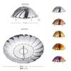 Stainless Steel Steaming Tray Creative Kitchen Tool Colorful Folding Multi-purpose Lotus Steamer Telescopic Steaming Tray