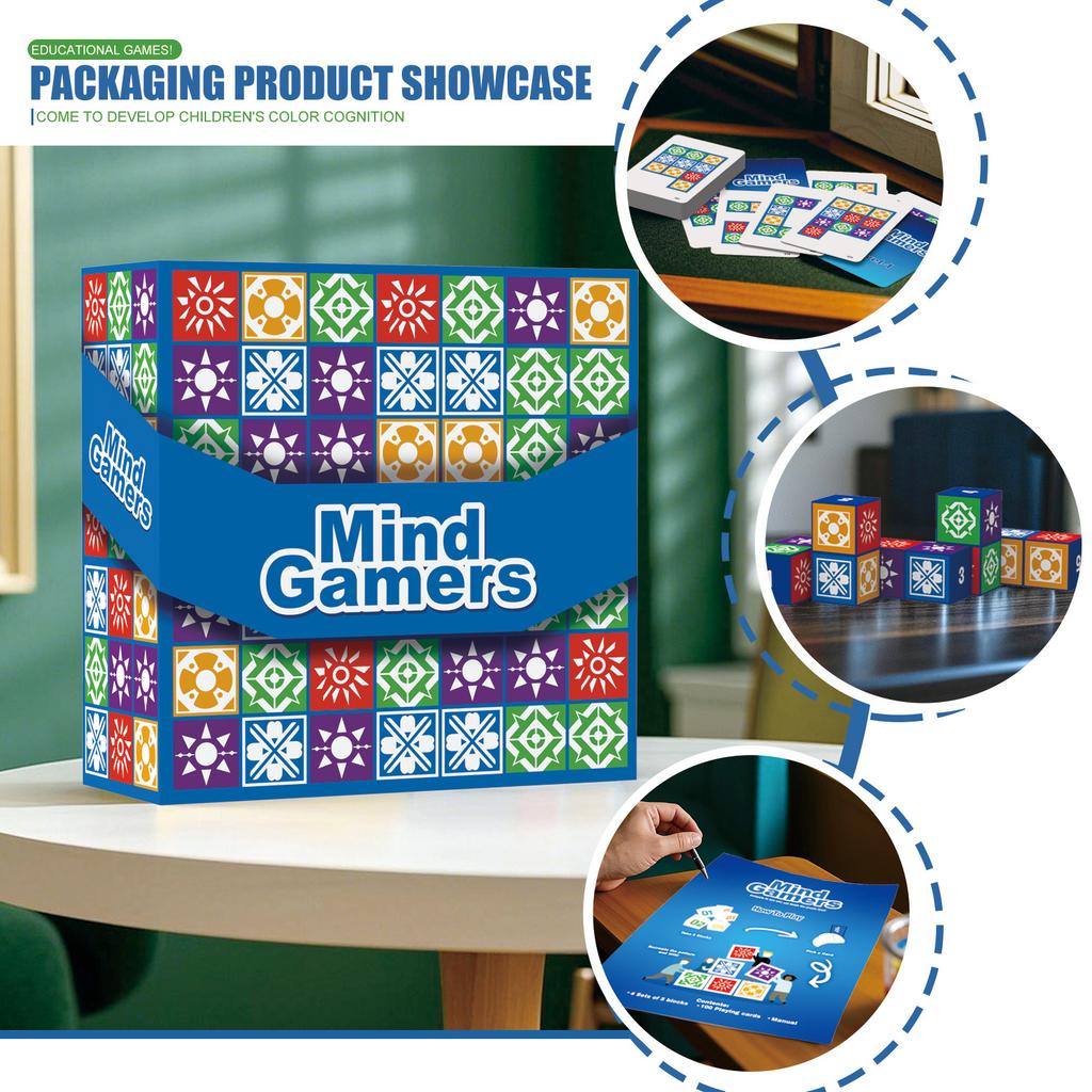 Uzzle 3.0 Stolní hra Rodinné blokové puzzle hry pro věk 4+