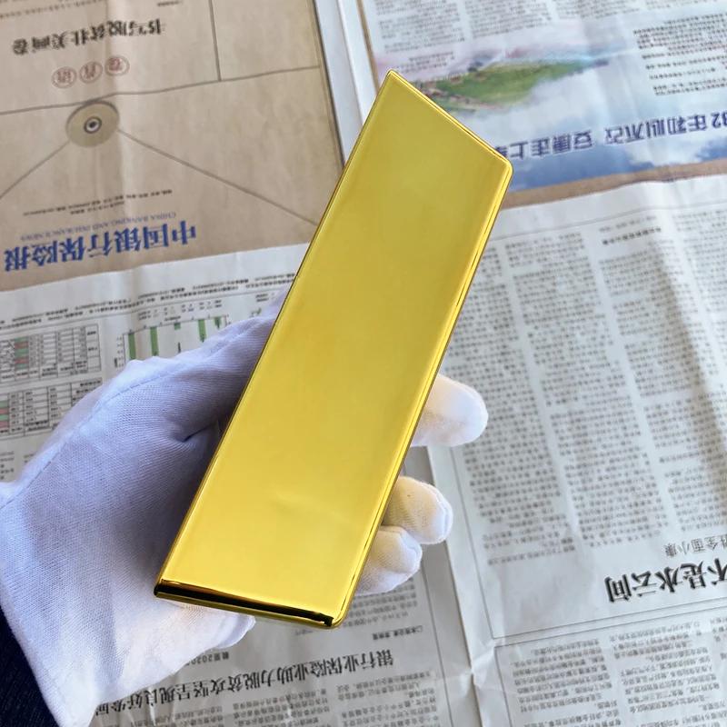 Large Fake Gold Bar Door Stopper Creative Door Wedge Advertising Prop Accessories