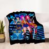 Huntrx Cyberpunk Fashion Blanket Comfortable Perfect for Chair Sofa Seaside All-Season Use Digital Print Best Holiday Gift for Friends Family