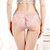 Duże seksowne wydrążone majtki damskie talia talia pośladki podnoszące majtki dziewczęce bezśladowe koronkowe figi