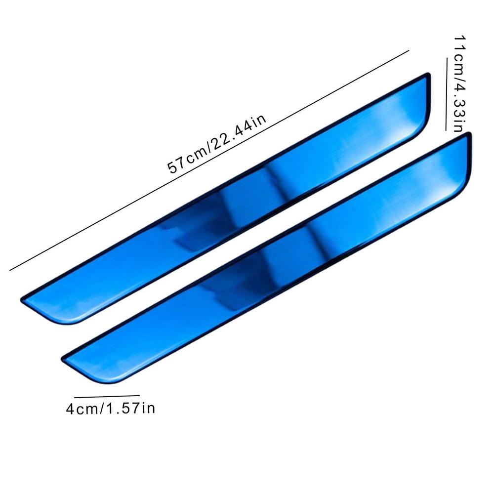 ForTesla Model3 Model Y Car Door Sill Stainless Steel Stickers Protection Plate Mirror Polished Threshold Strip Car