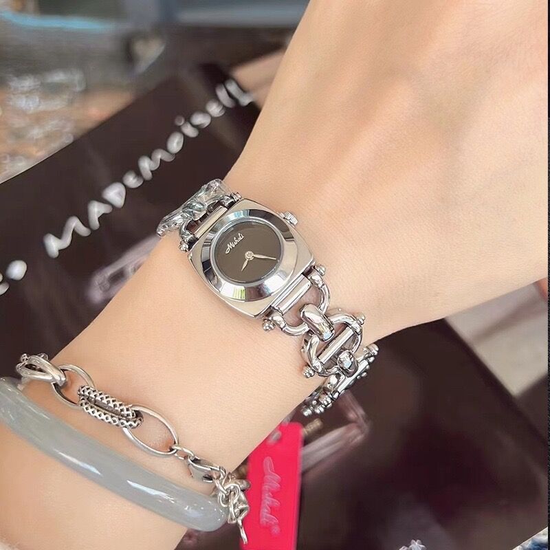 Square Women S Watch Bracelet Simple Hollow Solid Strap High-End Women S Watch