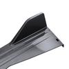 Rear Bumper Lip Splitter   Car Side  Fins Body Lip Spoiler Chin Skirt Protector, Black