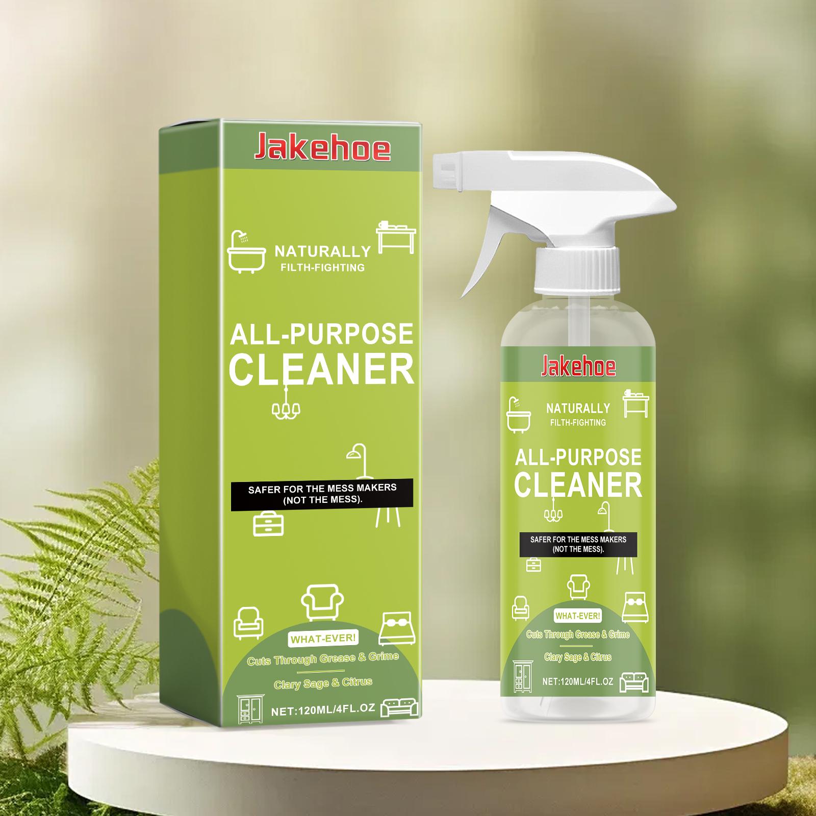 

Multi-Purpose Cleaner Spray - Heavy-Duty Degreaser for Kitchen, Tiles & Countertops, Stain Remover 120ml