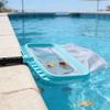 Leaves Rakes Meshes Frame Net Skimmer Cleaner Swimming Pool Spa Tool with Comfortable Ergonomic Handle