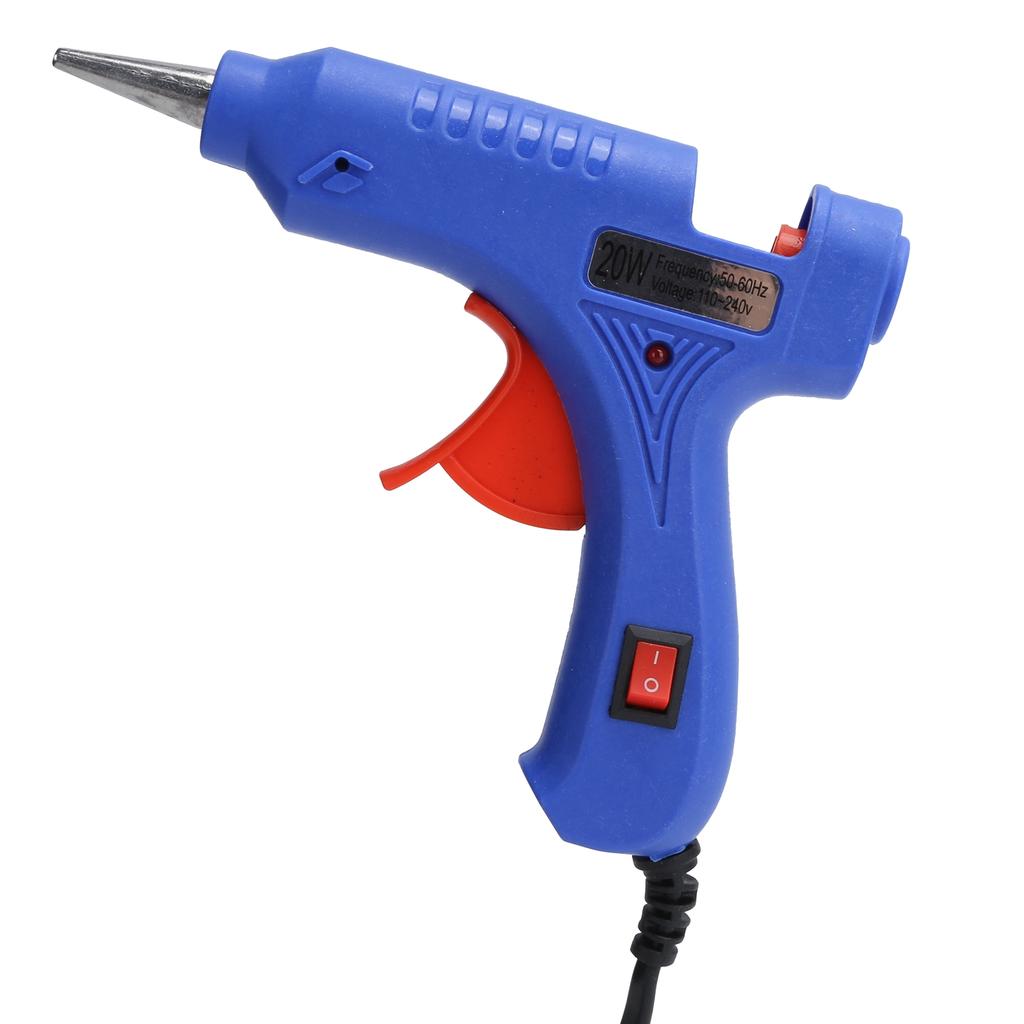 Mini pistoale de lipit la cald cu bețe, pistoale de lipit la cald de 20W pentru arte DIY și meșteșuguri