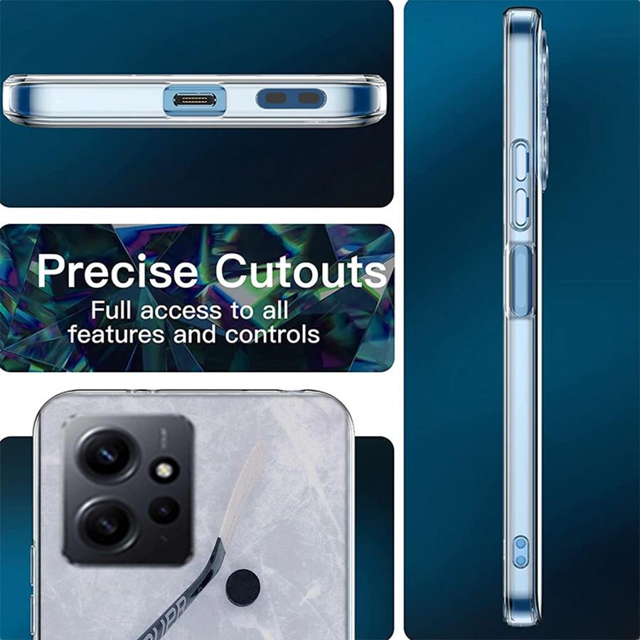Ice Hockey Rink Phone Case For Redmi 12 13C 12C 15C 9 10 10C Note 13 Pro Plus 14 15 Pro 9T 9C 9A TPU Soft Cover Clear Cell Cases