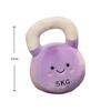 Kawaii Cartoon Anime Dumbbell Dolls Stuffed Plush Toys Handmade Kettle Bells Children'S Fitness Equipment Creative Gifts