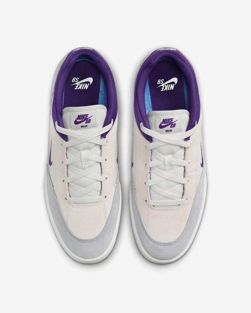 FV6064-006 Nike SB Malor Platinum Tint Wolf Grey Summit White Court (Men's)