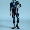 Halloween Adult Cosplay Jumpsuit With 3d Digital Print For Costume Party Fun