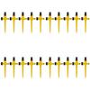 20-5pcs 360 Degree Rotation Auto Irrigation System 3 Gears Adjustable Irrigation Sprinkler For Garden Irrigation Watering Tools