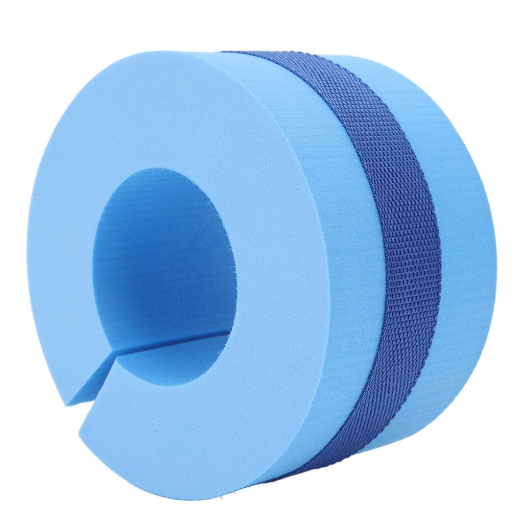 2 Stück EVA Schaumstoff Schwimm-Wasser-Manschetten Wassergymnastik Schwimmring Knöchel Arme Gürtel mit Schnellverschluss für Schwimm-Fitness-Training