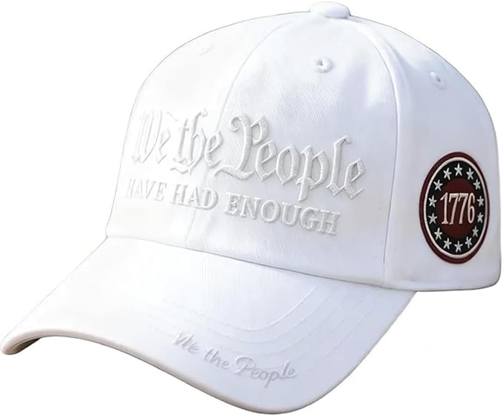Vintage 250Th Anniversary Usa Hat We The People Have Had Enough Baseball Cap