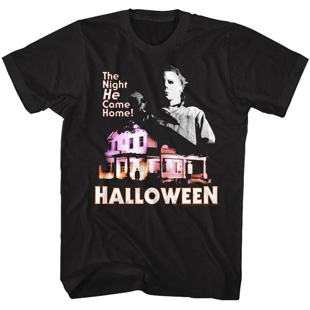 Men s Halloween Mikenhaus T-shirt XXXX-Large Black 3XL