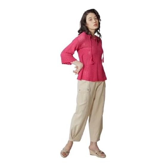 GRACE CONTINENTAL Casual Pants SpeciallSail Tapered Cargo Pants Women s