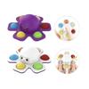 Gesichtswechselnder Oktopus rotierender Fingerkreisel Dekompression Spielzeug Kind Finger schiebende Blasenbewegung Fidget Puzzle Angst Geschenk